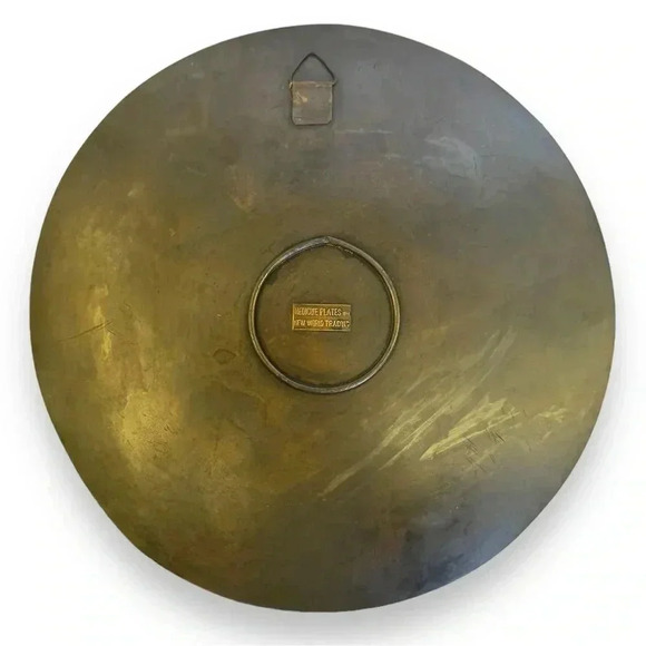 Vintage Medicine Plate Copper Kokopelli - Picture 2 of 4